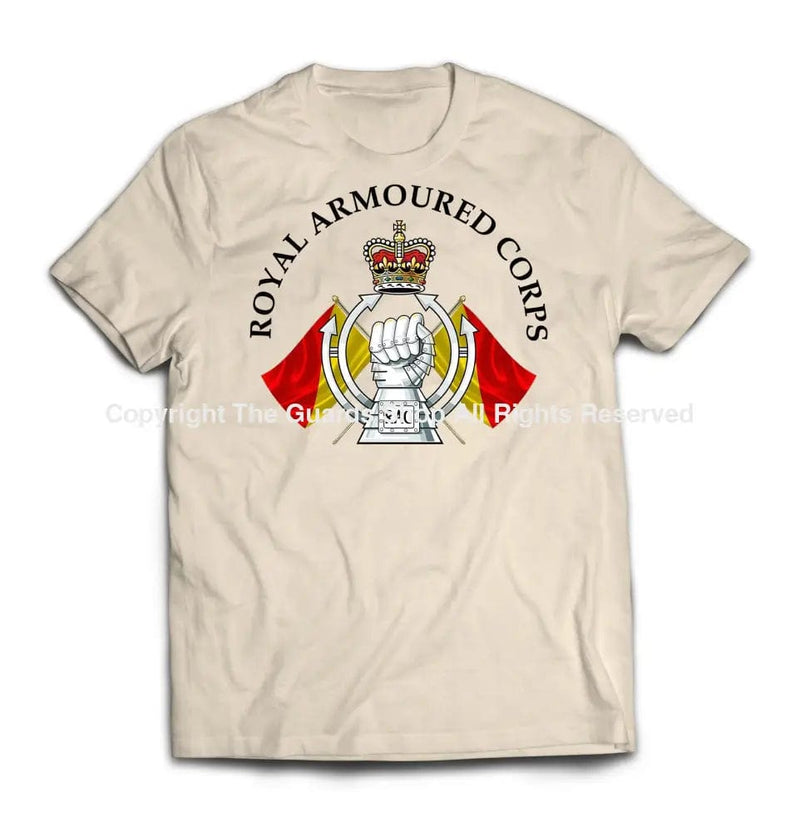 T-Shirt - ROYAL ARMOURED CORPS RAC Printed T-Shirt