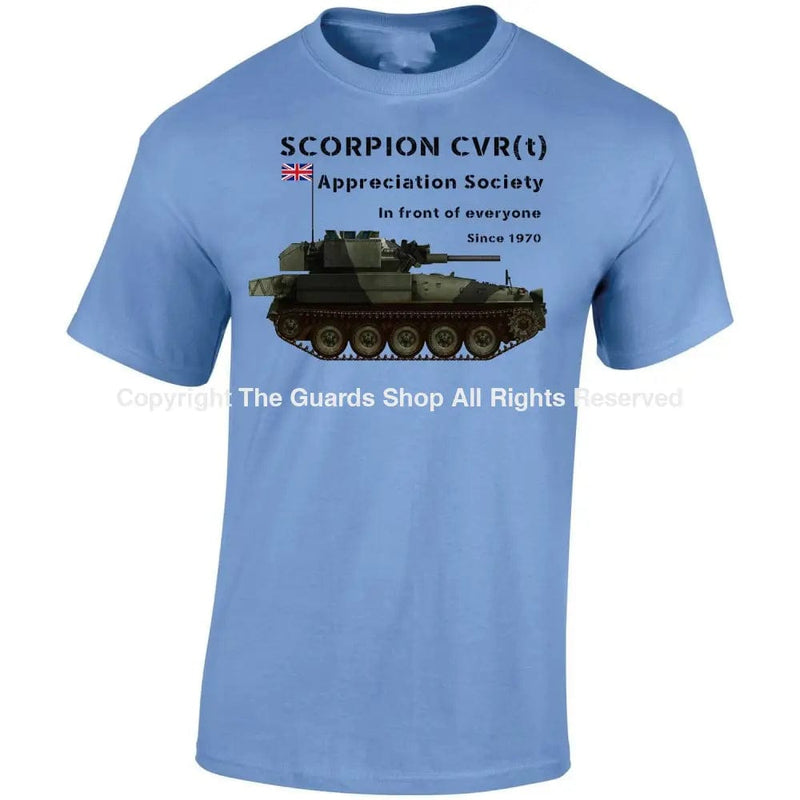 Scorpion Cvrt Printed T-Shirt Small - 34/36’ / Carolina Blue T-Shirt