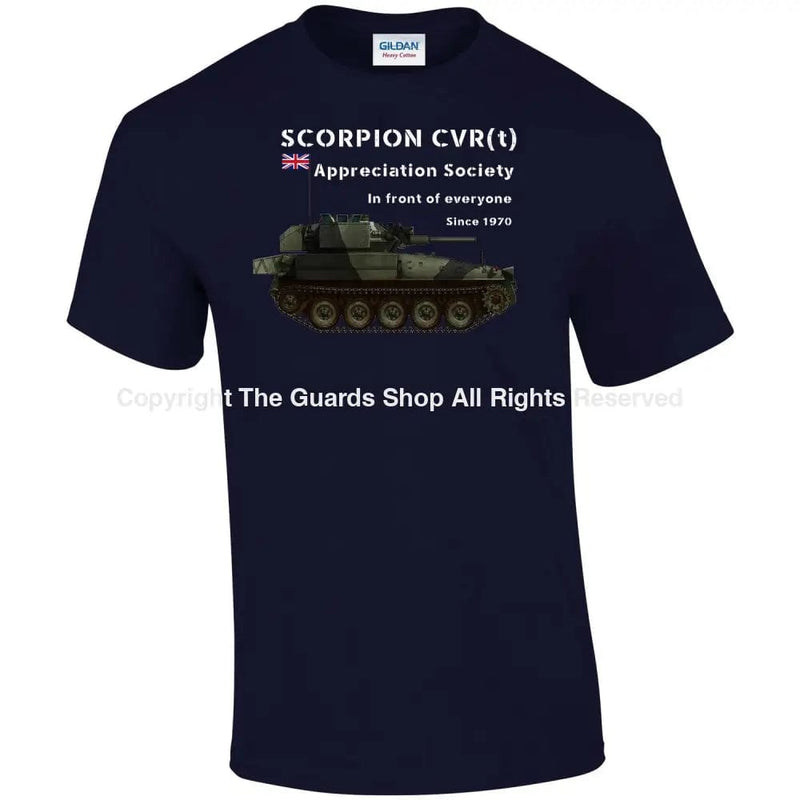 Scorpion Cvrt Printed T-Shirt Small - 34/36’ / Navy Blue T-Shirt