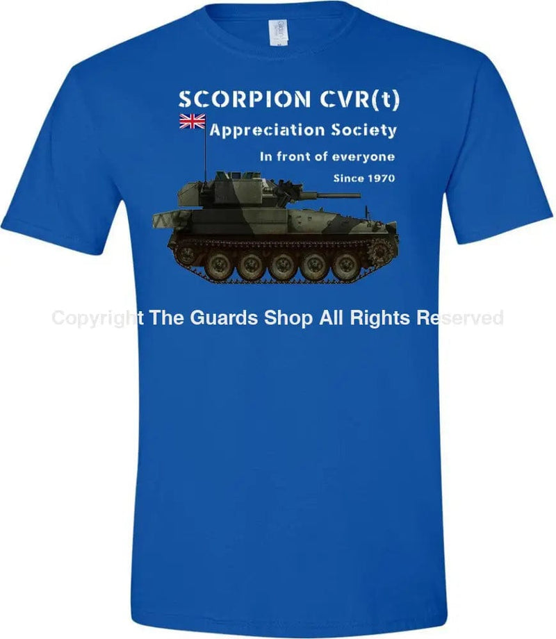 Scorpion Cvrt Printed T-Shirt Small - 34/36’ / Royal Blue T-Shirt