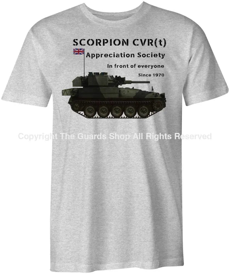 Scorpion Cvrt Printed T-Shirt Small - 34/36’ / Sports Grey T-Shirt