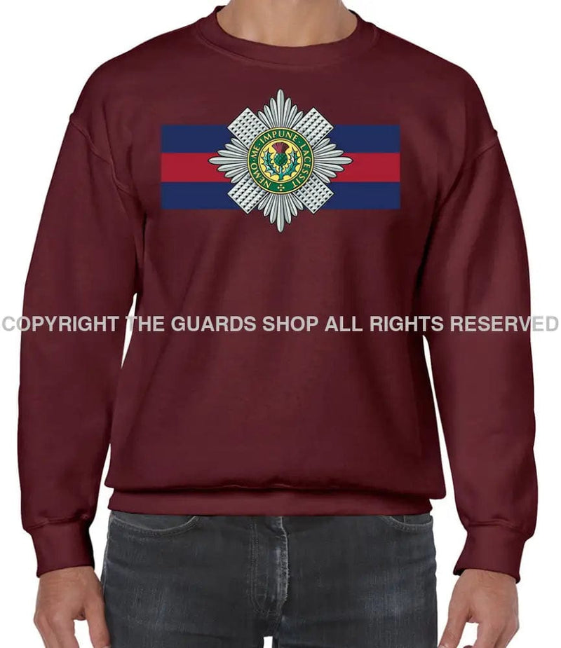 Scots Guards BRB Front Printed Sweater
