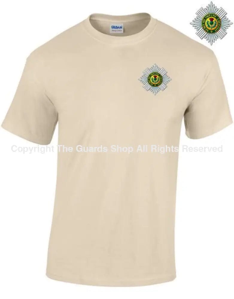 T-Shirt - The Scots Guards Embroidered T-Shirt