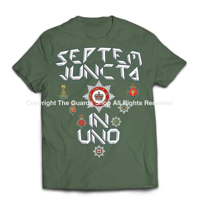 T-Shirt - Septem Juncta In Uno Guards Printed T-Shirt