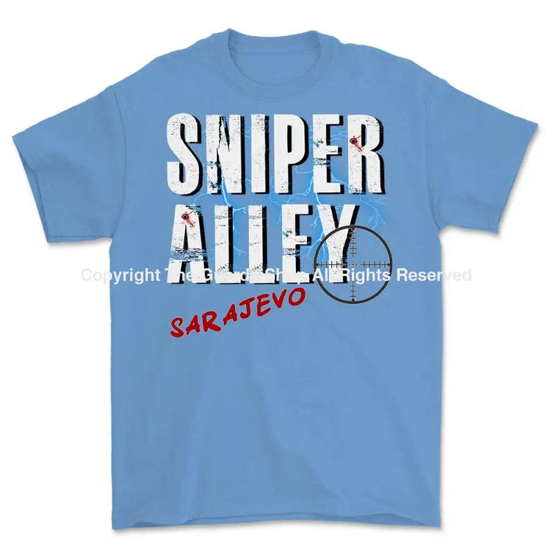 SNIPER ALLEY SARAJEVO Printed T-Shirt