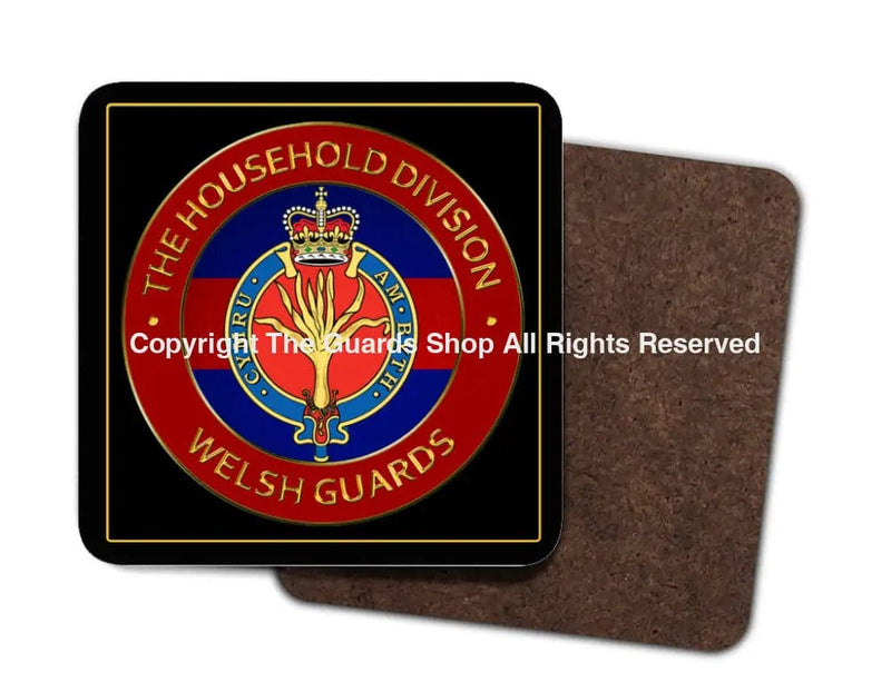 Welsh Guards 4 Pack of Coasters