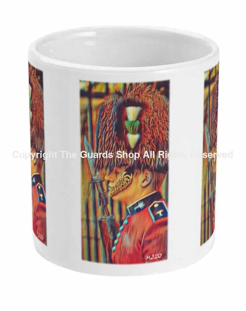 Welsh Guards Ceremonial Ceramic Mug