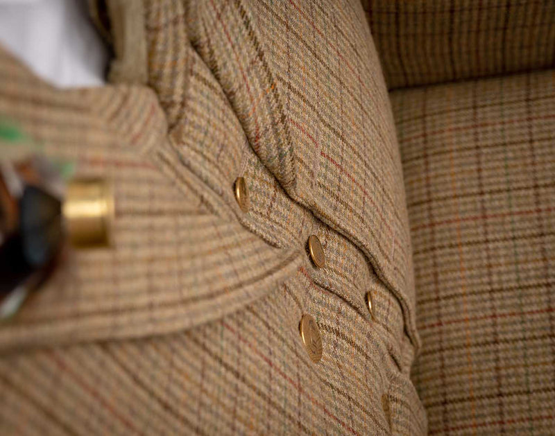 THE COUNTRY GENT TWEED WING CHAIR