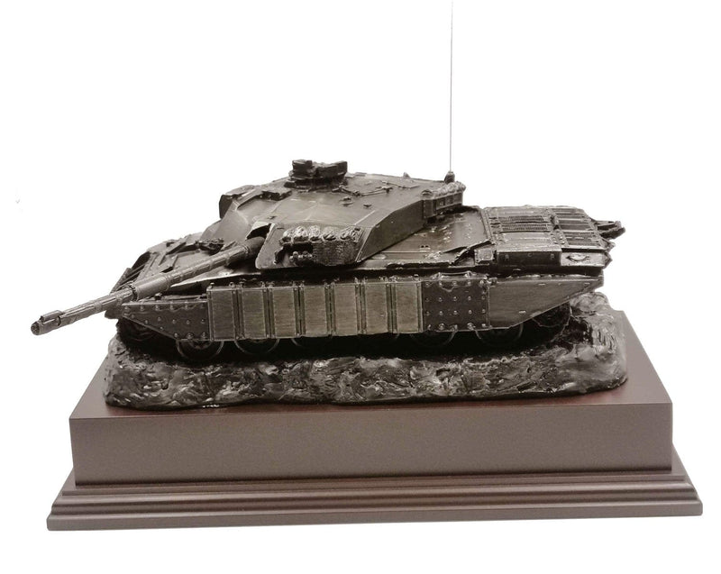 CHALLENGER 1 Gulf War Chobham Armoured Cold Cast Bronze Tank