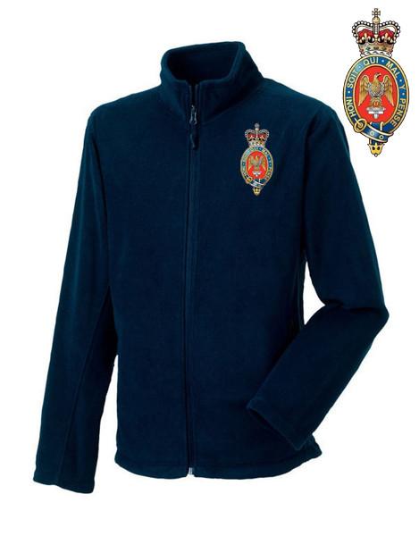 Fleece Jacket - The Blues And Royals Outdoor Fleece Jacket