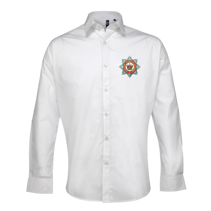Household Division Embroidered Long Sleeve Oxford Shirt