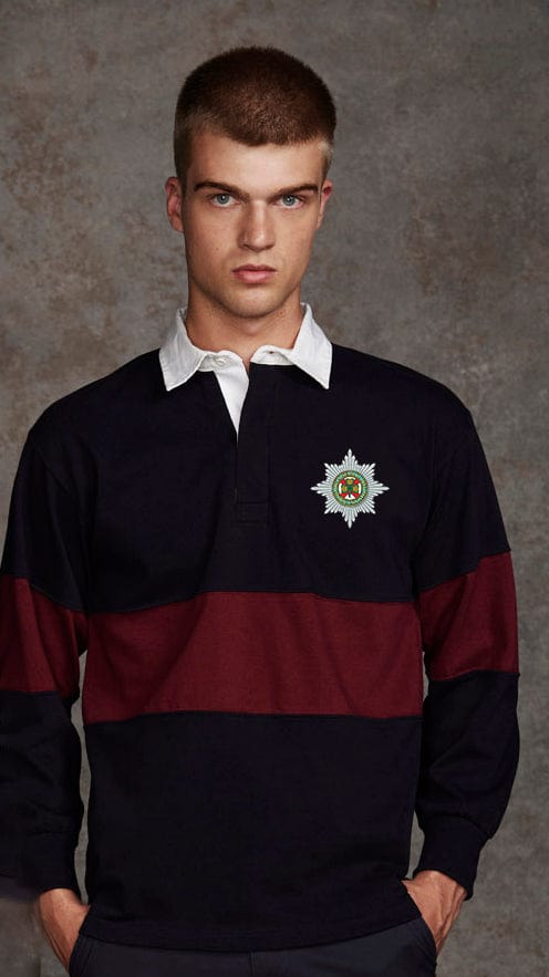 Irish Guards Panelled BRB Rugby Shirt