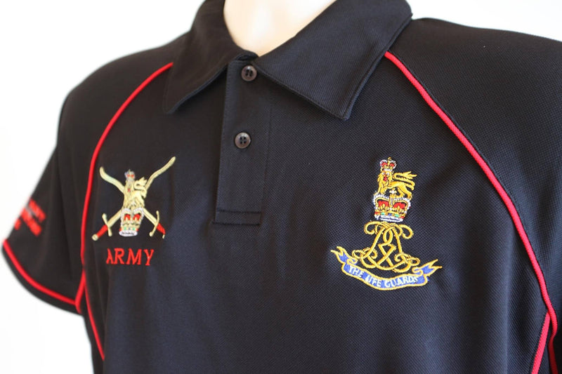 POLO Shirt - The Life Guards Performance Polo 'Multi Logo Options Build Your Own Shirt'