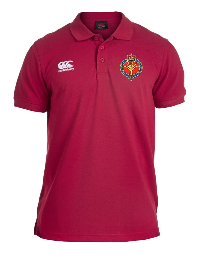 POLO Shirt - The Welsh Guards Canterbury Pique Polo Shirt