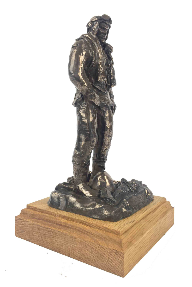 RAF World War 2 Fighter Pilot Bronze Statue
