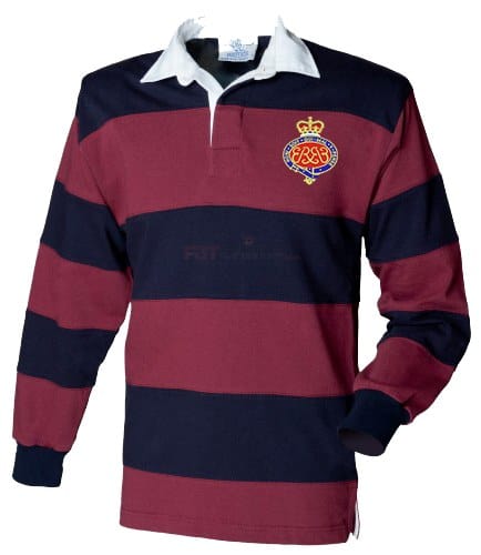 Rugby Shirt - The Grenadier Guards Stripe BRB Rugby Shirt