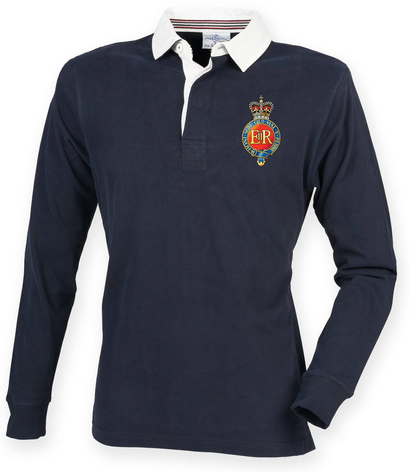 Rugby Shirts - The Household Cavalry Premium Superfit Embroidered Rugby Shirt