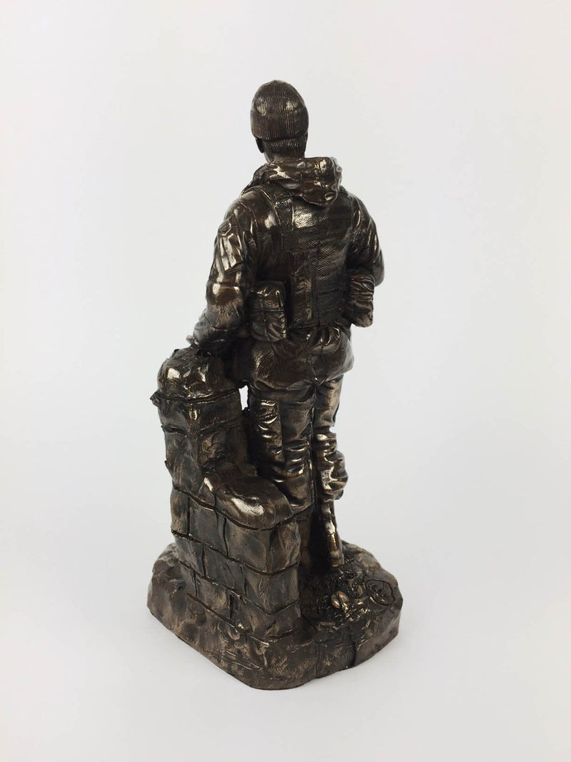 SAS Trooper Soldier Cold Cast Bronze Military Statue