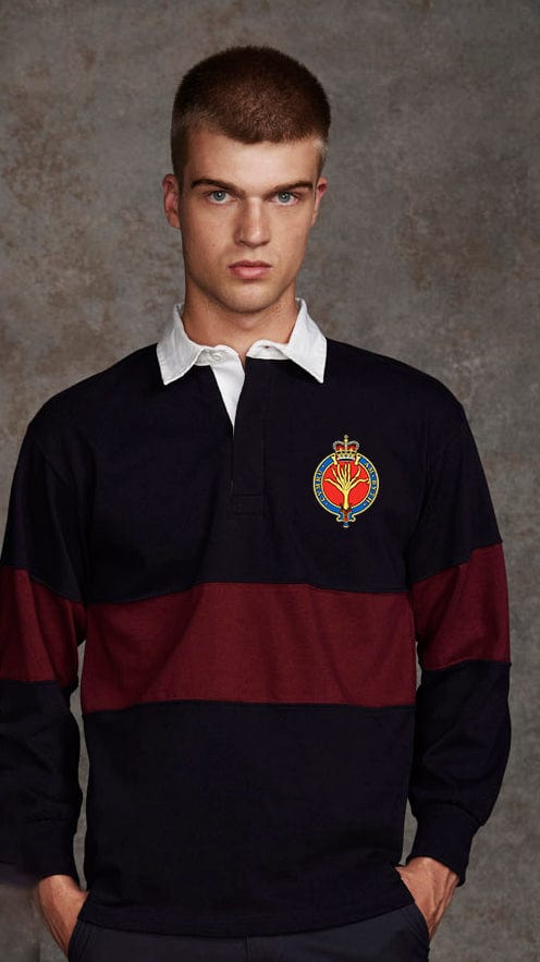 Welsh Guards Panelled BRB Rugby Shirt